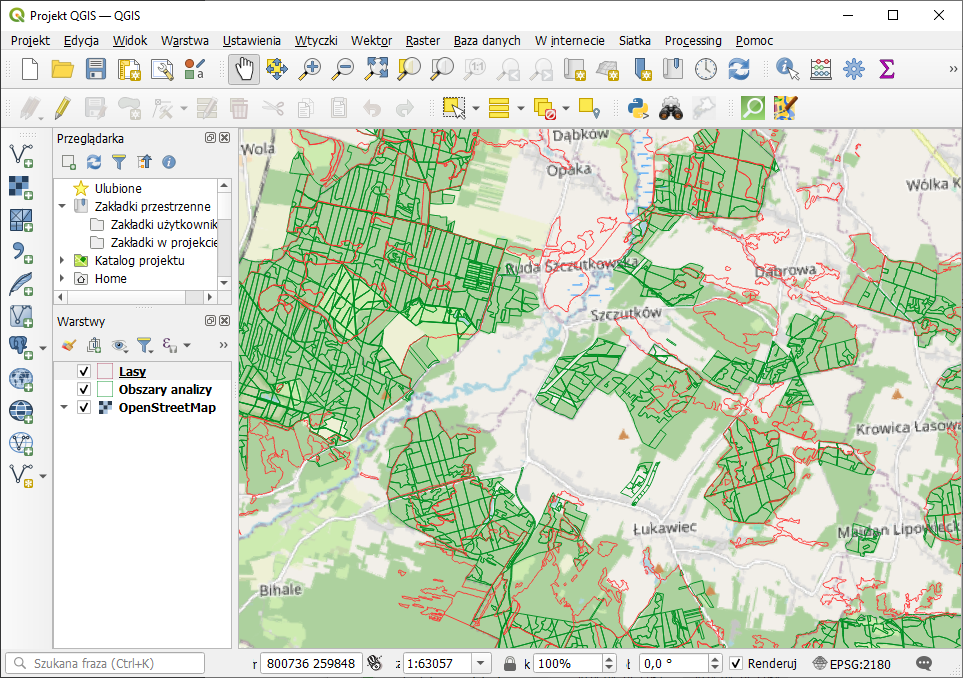 Szkolenie podstawy QGIS